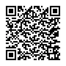 QR Code pour le numéro de téléphone +67077561099