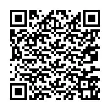 Codice QR per il numero di telefono +67077561102
