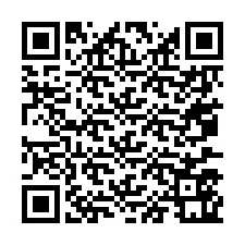 Codice QR per il numero di telefono +67077561112