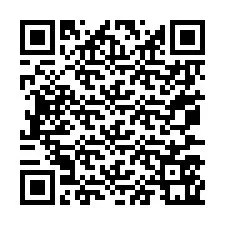 Código QR para número de telefone +67077561120