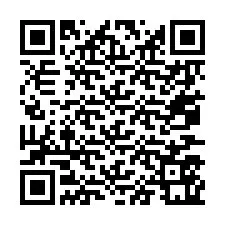 Código QR para número de telefone +67077561183