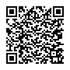 QR код за телефонен номер +67077561192