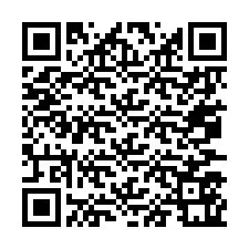 Código QR para número de telefone +67077561193