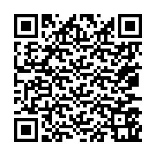 Kod QR dla numeru telefonu +67077561199