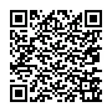 Código QR para número de telefone +67077561202