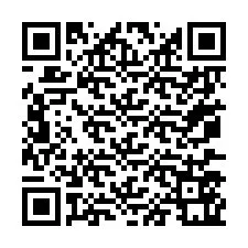 Kode QR untuk nomor Telepon +67077561211