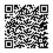 QR Code pour le numéro de téléphone +67077561217