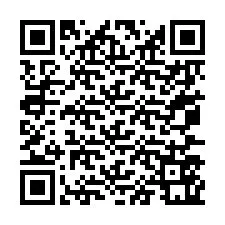 QR-код для номера телефона +67077561220