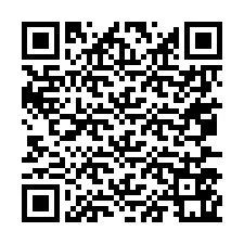 QR-code voor telefoonnummer +67077561222