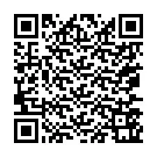 Kod QR dla numeru telefonu +67077561228