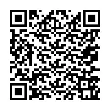 QR Code pour le numéro de téléphone +67077561237