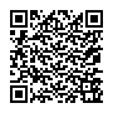 QR код за телефонен номер +67077561241