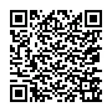 Kod QR dla numeru telefonu +67077561248