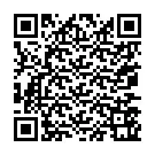 QR Code for Phone number +67077561284