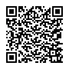 QR kód a telefonszámhoz +67077561290