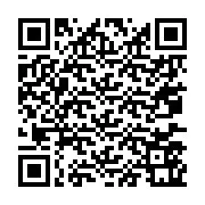 Código QR para número de teléfono +67077561302