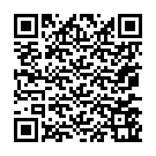 Código QR para número de teléfono +67077561315