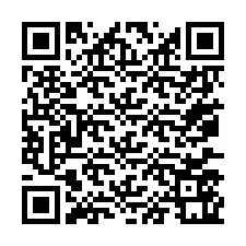 QR Code for Phone number +67077561319