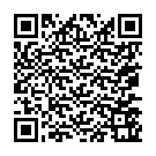 QR код за телефонен номер +67077561358