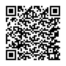 QR-koodi puhelinnumerolle +67077561374