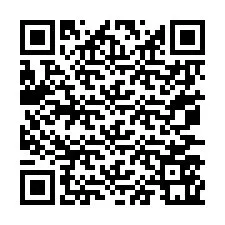 QR-code voor telefoonnummer +67077561390