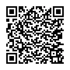 QR kód a telefonszámhoz +67077561396