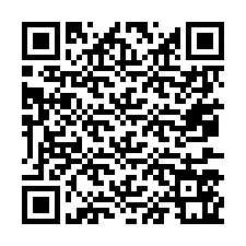 QR Code สำหรับหมายเลขโทรศัพท์ +67077561407