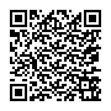 Kode QR untuk nomor Telepon +67077561418