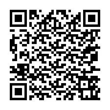 QR-code voor telefoonnummer +67077561424