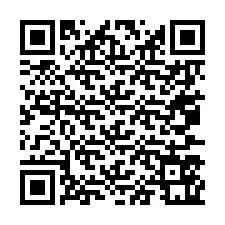 QR-code voor telefoonnummer +67077561432