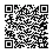 Codice QR per il numero di telefono +67077561453