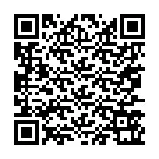 Codice QR per il numero di telefono +67077561462