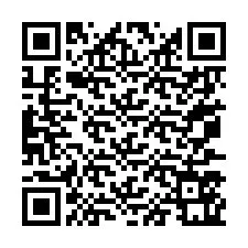 Codice QR per il numero di telefono +67077561470