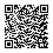 QR Code pour le numéro de téléphone +67077561471