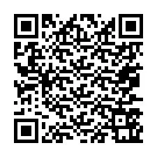 QR Code สำหรับหมายเลขโทรศัพท์ +67077561477