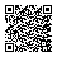 QR kód a telefonszámhoz +67077561496