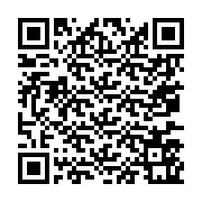 QR-code voor telefoonnummer +67077561506