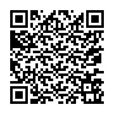 QR Code สำหรับหมายเลขโทรศัพท์ +67077561508