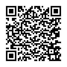 QR-code voor telefoonnummer +67077561512