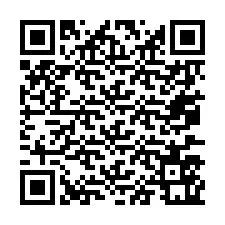 電話番号のQRコード +67077561517