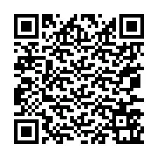 QR-code voor telefoonnummer +67077561520