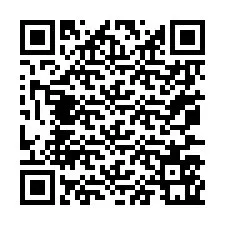 QR-code voor telefoonnummer +67077561521