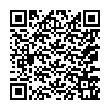 QR-code voor telefoonnummer +67077561559