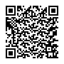 Codice QR per il numero di telefono +67077561570