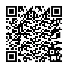 QR Code for Phone number +67077561581