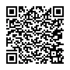 QR kód a telefonszámhoz +67077561593