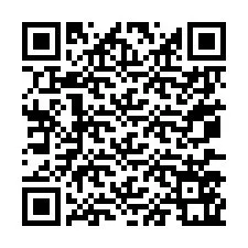 QR Code pour le numéro de téléphone +67077561610