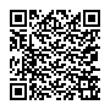 QR код за телефонен номер +67077561634