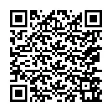 Kode QR untuk nomor Telepon +67077561659