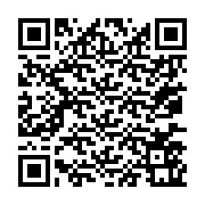 QR код за телефонен номер +67077561709